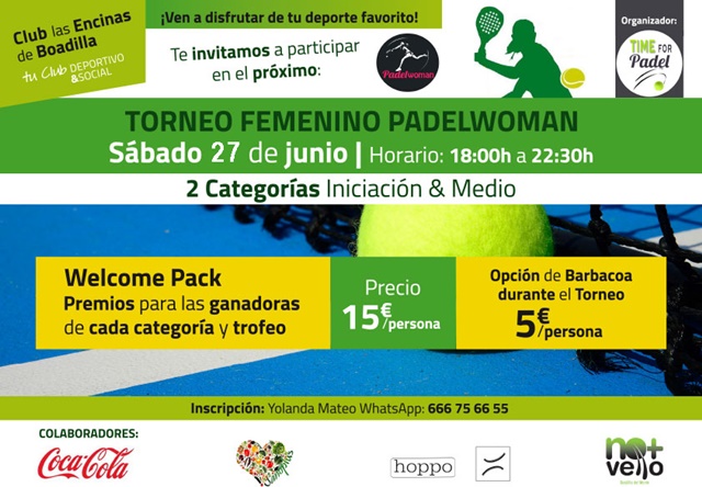 Torneo 100% femenino en Las Encinas