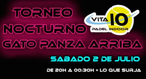 Torneo de gatos en Vita10 Padel Indoor