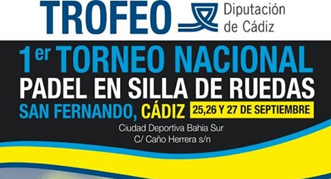 Torneo nacional de pádel en silla de ruedas: espectáculo en Cádiz