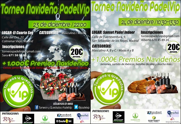 padelVip navidad