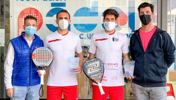 Nacho Gadea y Víctor Ruiz victoria Torneo Oro Fed. Valenciana Pádel