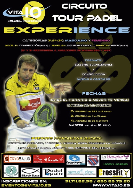 Vive el Circuito Tour Padel Experience en el Vita10