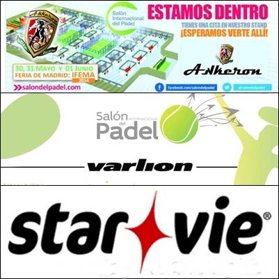 Varlion, Akkeron y Star Vie refuerzan la imagen del Salón Internacional del Pádel