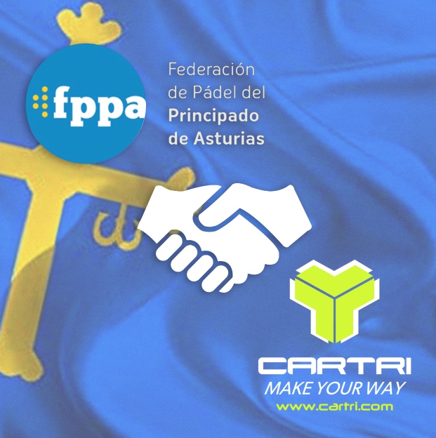 Unión Cartri y Federación Pádel Asturias