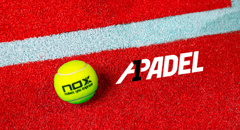 A1 Padel y NOX llegan a un acuerdo para convertir la marca en bola oficial los próximos dos años