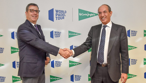 El corte inglés y World Padel Tour acuerdo