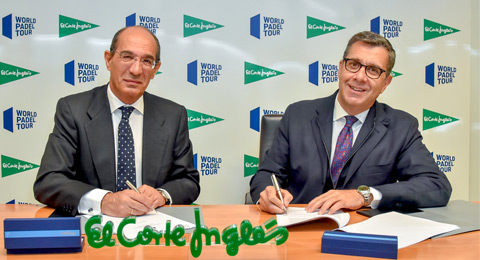 World Padel Tour y El Corte Inglés, unión de patrocinio para los tres próximos años