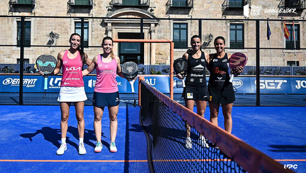 Vero Virseda y Lucía Martínez cuartos Lerma Challenger