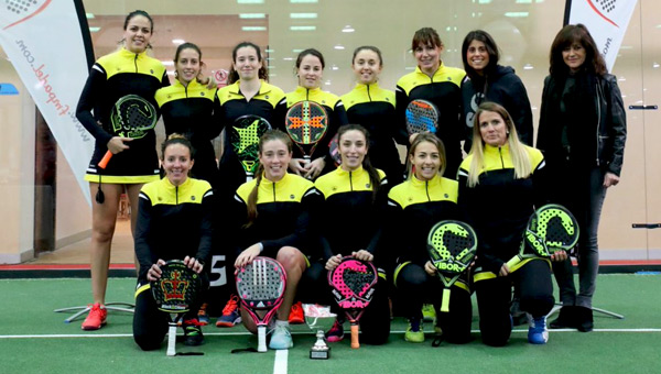 Equipo femenino Vibor-A Team Cto Madrid Equipos 1ª