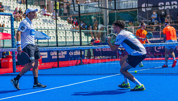 Victoria Agustín Tapia y Fernando Belasteguín semis Cerdeña Open 2020