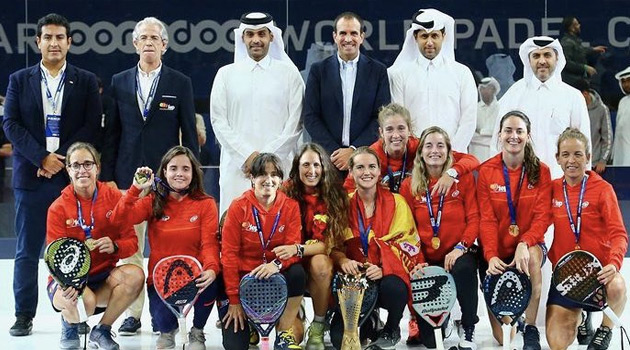 Equipo español chicas victoria Mundial Qatar 2021