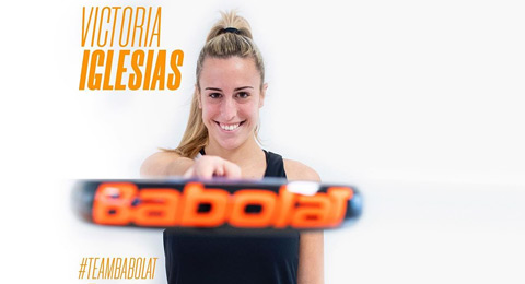 Babolat descubre el rostro de su nuevo fichaje: Victoria Iglesias