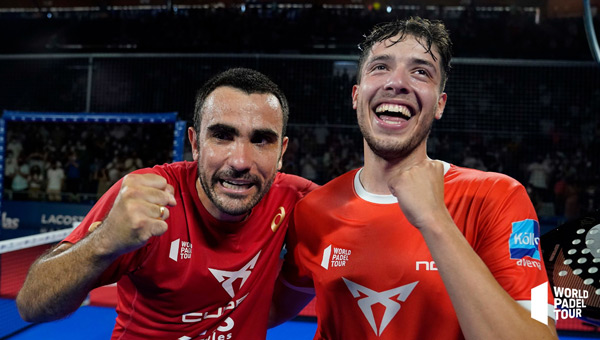 Victoria final Pablo Lima y Agustín Tapia Málaga Open final