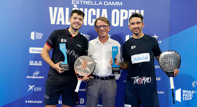 Entrega títulos chicos final Valencia Open 2022