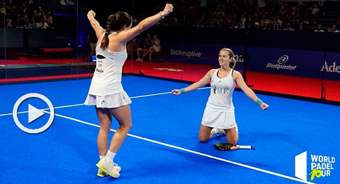 Ari y Paula dominaron con puño de hierro la final valenciana