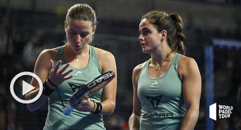 ¿Cómo se coronaron en Vigo Ari y Paula? Aquí tienes el resumen con lo mejor de su partidazo en la final