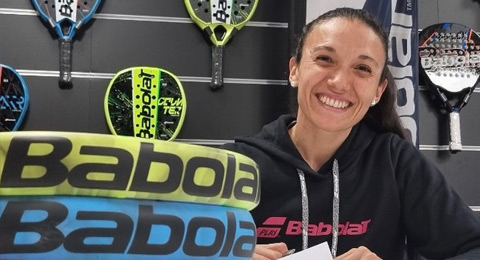 Virginia Riera, la nueva referente de Babolat en su equipo femenino