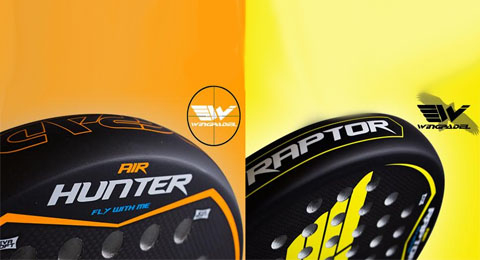 Air Hunter y Air Raptor, armas al cuadrado para Wingpadel