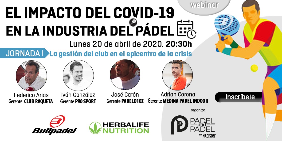 Webinar gestión pádel y coronavirus