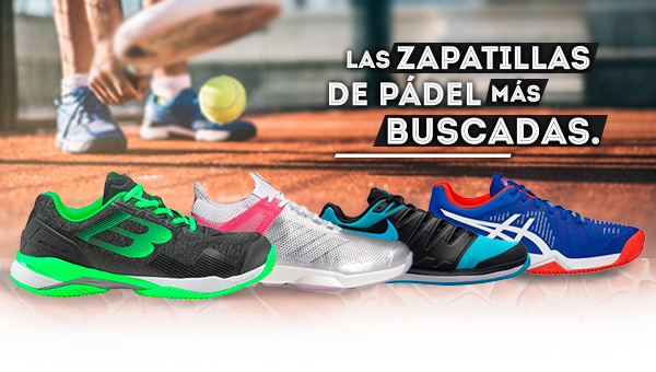 Zapatillas pádel elección