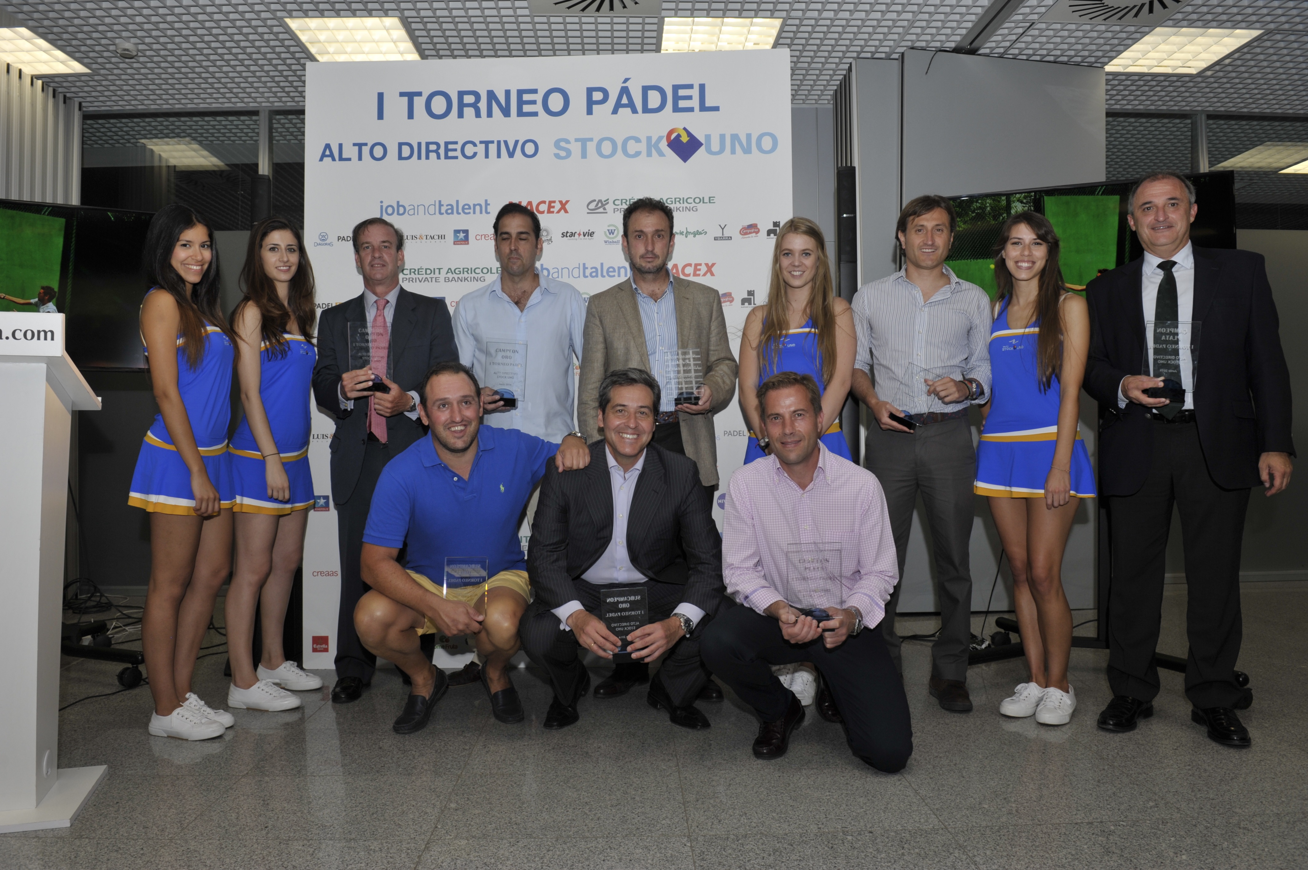 Éxito y reconocimiento del I Torneo de pádel Alto Directivo Stock Uno