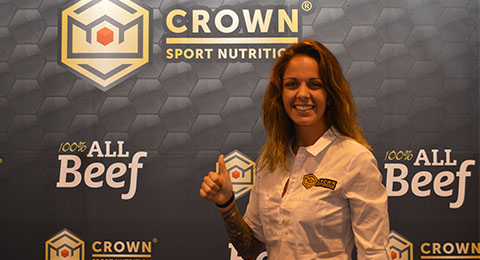 Alba Galán recibe el apoyo de Crown Sport Nutrition