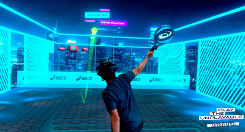 La realidad virtual llega al pádel con 'Play The Unplayable Experience'