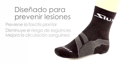 Siux lanza calcetines para la prevención de la fascitis plantar