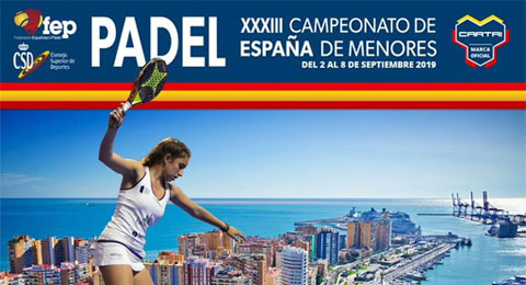 Cuenta atrás para el Campeonato de España de Pádel de Menores 2019