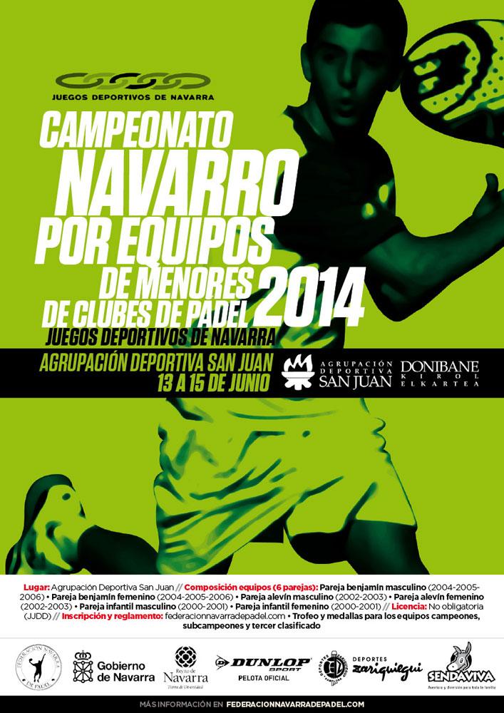 Campeonato Navarro por equipos de menores de clubes 2014