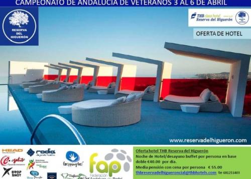 Campeonato de Andalucía veteranos por parejas. Reserva del Higuerón