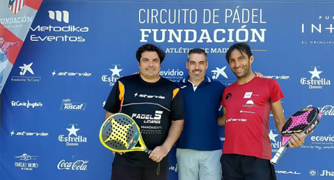 Jero Cañas y Edu Espona, campeones nacionales en la VI Prueba del Circuito Fundación Atlético de Madrid