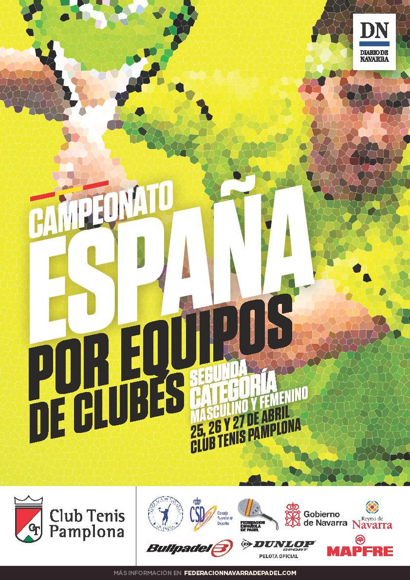 Pamplona acoge el Campeonato de España por Equipos de clubes de 2ª categoría