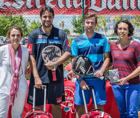 Los profesionales del pádel apuestan por el Circuito Estrella Damm