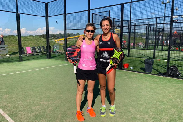 Cata Tenorio y Bea Gonzalez Padel