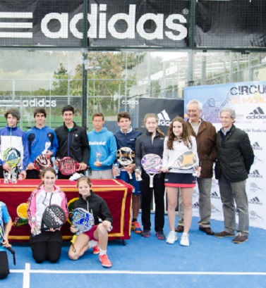 Los menores vuelven a brillar en el Circuito de Adidas