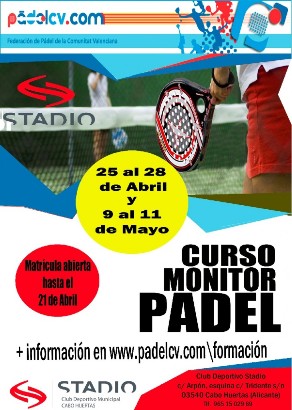 Curso Monitor Nivel1 de Pádel 2014