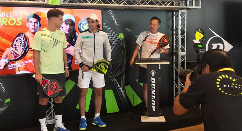 Dunlop Padel arranca su 2020 en Japón con una presentación 'galáctica'