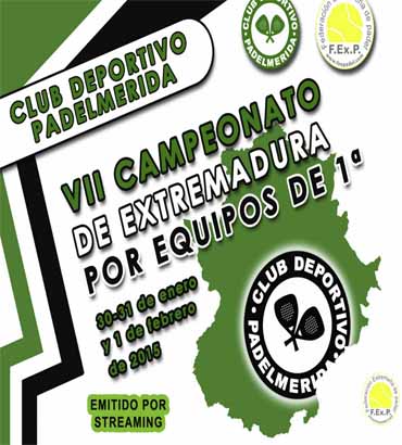 VII Campeonato de Extremadura por equipos 1ª 2015