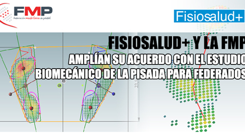 FMP y Fisiosalud+ amplían su acuerdo y ofrecen un estudio biomecánico de la pisada para federados