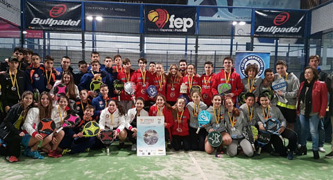 Fit Point Plasticband y Sanset Indoor, campeones de España Cadete por equipos