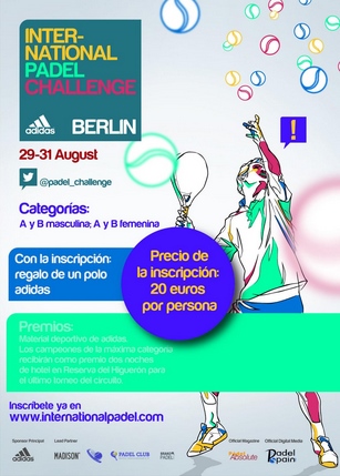 Partidos de altura y emoción en el II International Padel de Berlin