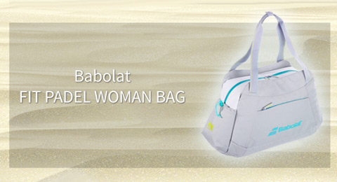 Estilo y deportividad van de la mano con la Fit Woman Bag de Babolat Padel