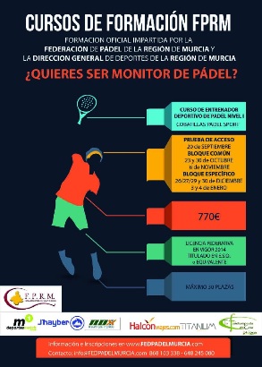 Curso de Entrenador de Pádel Nivel I