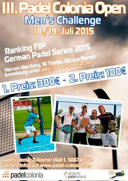 III Edición del Padel Colonia Open