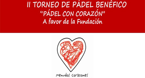 Únete al torneo de benéfico "Pádel con corazón"