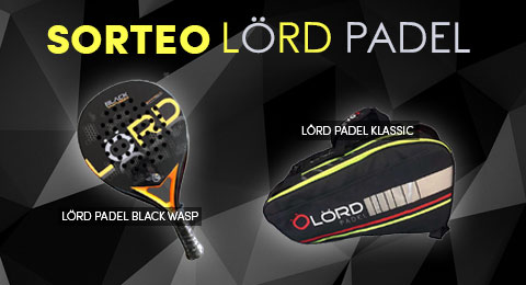 Sorteo pala y paletero lord padel