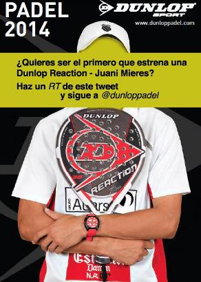 ¿Quieres ser el primero en estrenar la nueva pala de Juani Mieres?