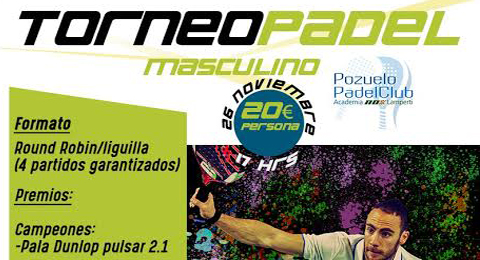 No Limits Tenis & Padel Club te espera en Pozuelo con una competición muy atractiva