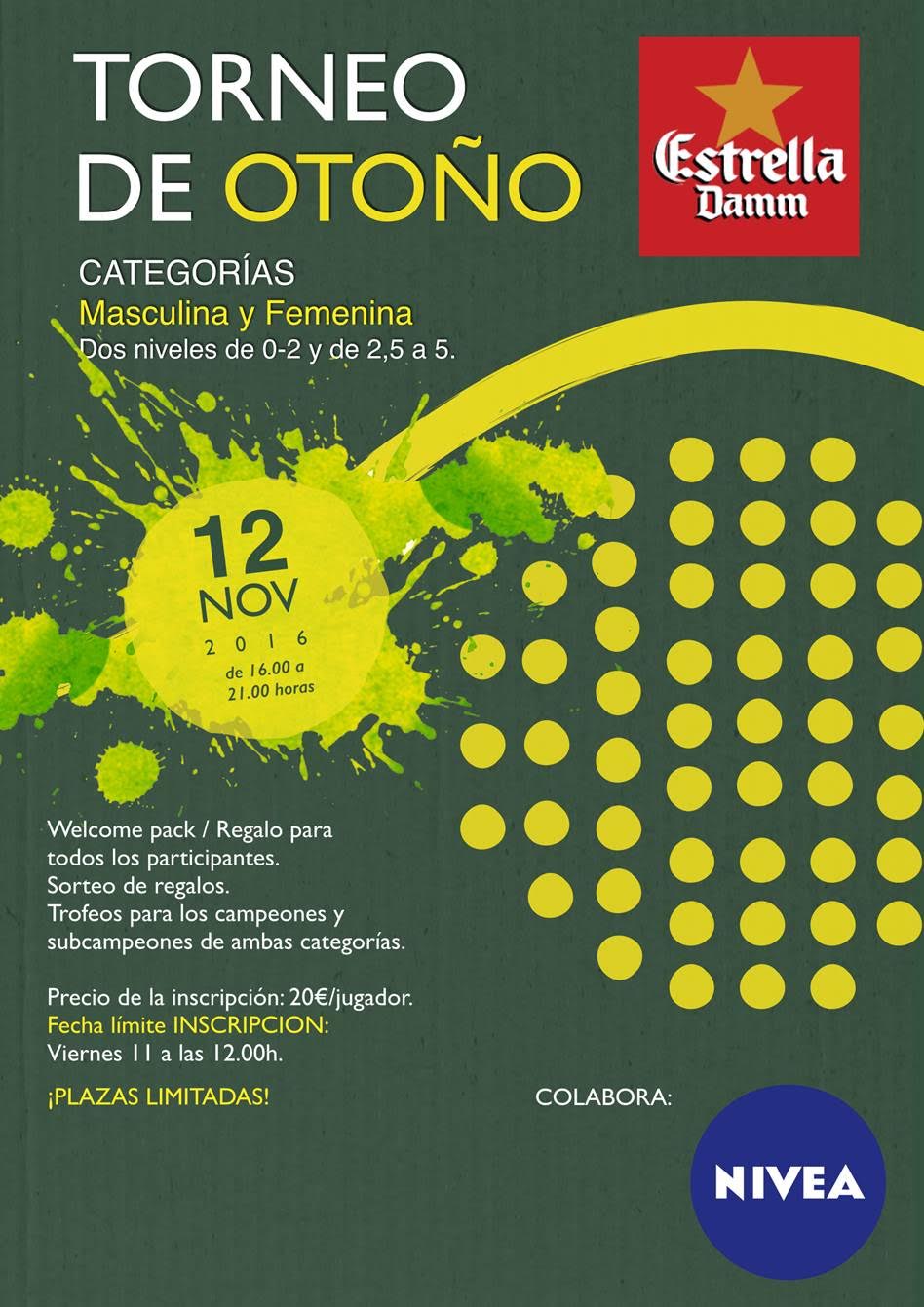 torneo otoño Estrella Damm